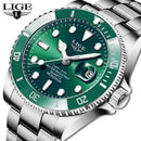 Relógio Vortilo Lige - Green Submariner