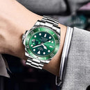 Relógio Vortilo Lige - Green Submariner