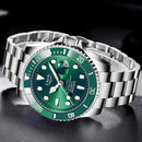 Relógio Vortilo Lige - Green Submariner
